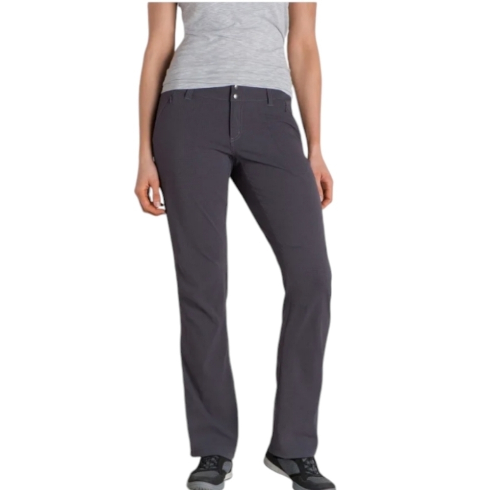 Kuhl Grey Strattus Hiking Ripstop Pants Straight relaxed Leg outdoor camping